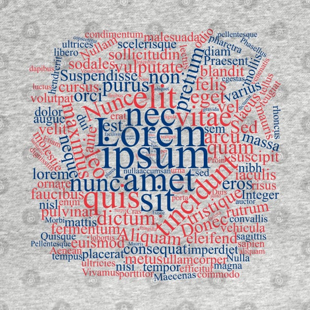 Lorem Ipsum Word Cloud by Warp9